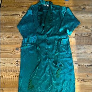 Vintage Victoria Secret Green Robe (Long)